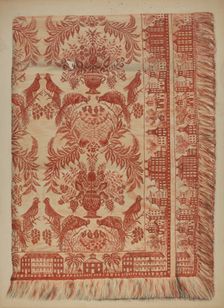 Coverlet, c. 1937. Creator: Cornelius Christoffels