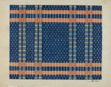 Coverlet, c. 1937. Creator: Cornelius Christoffels