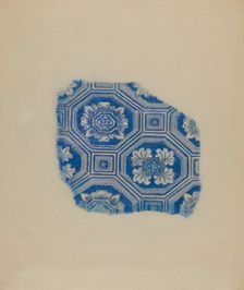 Coverlet, c. 1937. Creator: Eva Wilson
