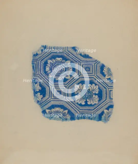 Coverlet, c. 1937. Creator: Eva Wilson.