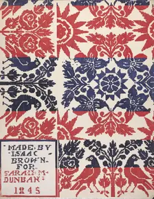 Coverlet, c. 1937. Creator: Katherine Hastings