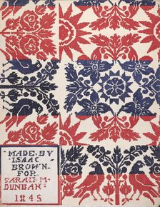 Coverlet, c. 1937. Creator: Katherine Hastings