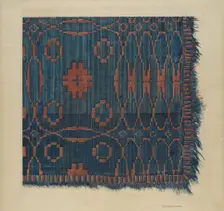 Coverlet, c. 1938. Creator: Charles Goodwin