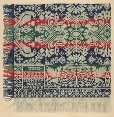 Coverlet, c. 1938. Creator: Therkel Anderson