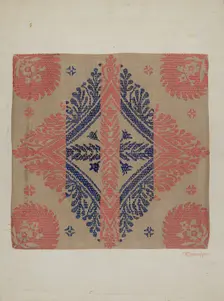 Coverlet, c. 1940. Creator: Cornelius Christoffels