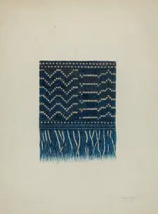 Coverlet, c. 1940. Creator: Cornelius Christoffels