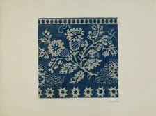 Coverlet, c. 1940. Creator: Cornelius Christoffels