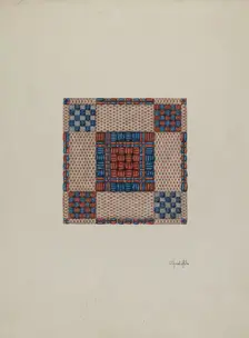 Coverlet, c. 1940. Creator: Cornelius Christoffels
