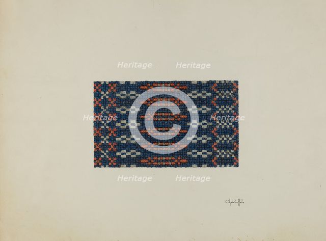 Coverlet, c. 1940. Creator: Cornelius Christoffels.
