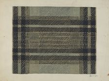 Coverlet, c. 1940. Creator: Cornelius Christoffels
