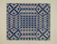 Coverlet, c. 1940. Creator: Cornelius Christoffels
