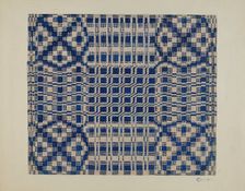 Coverlet, c. 1940. Creator: Cornelius Christoffels
