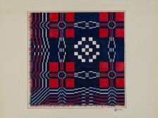 Coverlet, c. 1940. Creator: Cornelius Christoffels