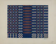 Coverlet, c. 1940. Creator: Cornelius Christoffels