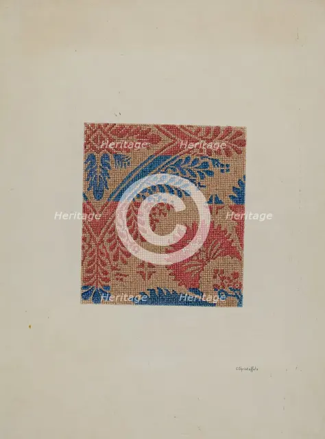 Coverlet, c. 1940. Creator: Cornelius Christoffels.