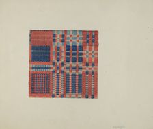 Coverlet, c. 1940. Creator: Cornelius Christoffels