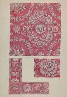 Coverlet, c. 1940. Creator: Betty Jacob