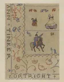Coverlet, c. 1941. Creator: Regina Henderer