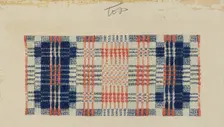 Coverlet: Gentleman's Fancy, 1935/1942. Creator: Elbert S. Mowery