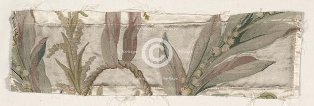 Coverlet Fragment, c. 1760-1770. Creator: Philippe de Lasalle (French, 1723-1805).