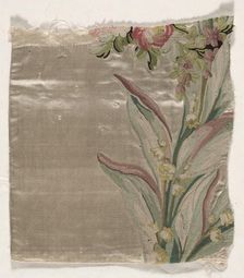 Coverlet Fragment, c. 1760-1770. Creator: Philippe de Lasalle (French, 1723-1805)