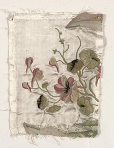Coverlet Fragment, c. 1760-1770. Creator: Philippe de Lasalle (French, 1723-1805)