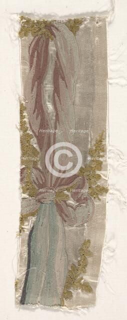 Coverlet Fragment, c. 1760-1770. Creator: Philippe de Lasalle (French, 1723-1805).