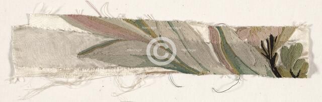 Coverlet Fragment, c. 1760-1770. Creator: Philippe de Lasalle (French, 1723-1805).