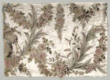 Coverlet Fragment, c. 1760-1770. Creator: Philippe de Lasalle (French, 1723-1805)