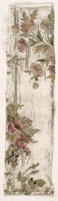Coverlet Fragment, c. 1760-1770. Creator: Philippe de Lasalle (French, 1723-1805)