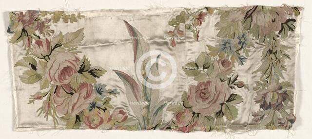 Coverlet Fragment, c. 1760-1770. Creator: Philippe de Lasalle (French, 1723-1805).