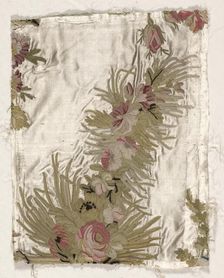 Coverlet Fragment, c. 1760-1770. Creator: Philippe de Lasalle (French, 1723-1805)