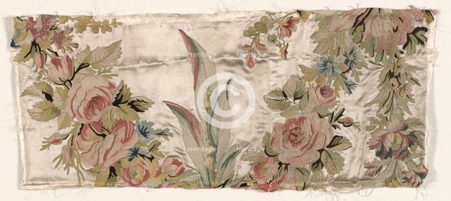 Coverlet Fragment, c. 1760-1770. Creator: Philippe de Lasalle (French, 1723-1805).