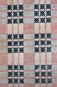 Coverlet (Fragment), United States, 1785. Creator: Unknown