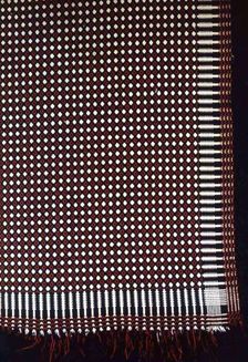 Coverlet, Indiana, 1848. Creator: Unknown