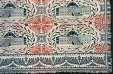 Coverlet, Ohio, 1846. Creator: Unknown