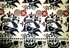 Coverlet, Ohio, 1840-45. Creator: Unknown