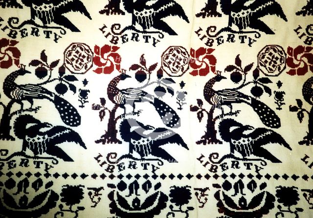 Coverlet, Ohio, 1840-45. Creator: Unknown.