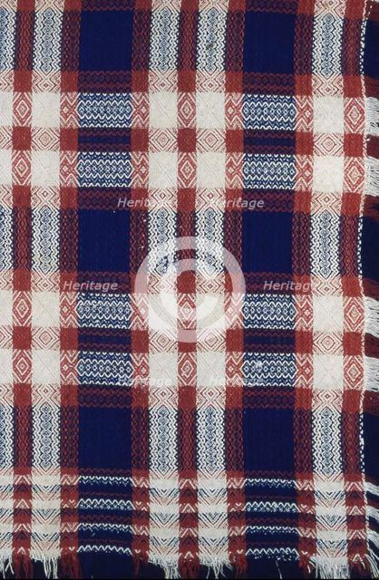 Coverlet, Ohio, 1840. Creator: Unknown.