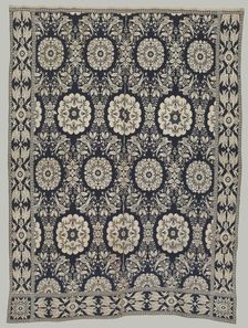 Coverlet, mid 19th century. Creator: Unknown