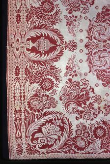 Coverlet, New York, 1850. Creator: Charlotte Purchase Thornton
