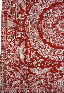 Coverlet, New York, 1850. Creator: Unknown