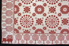 Coverlet, New York, 1837. Creator: Harry Tyler