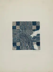 Coverlet (Section of), c. 1940. Creator: William Kieckhofel
