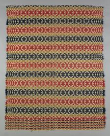 Coverlet, Pennsylvania, 1820/40. Creator: Unknown