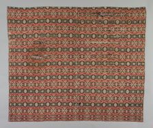 Coverlet, Pennsylvania, 1820/40. Creator: Unknown
