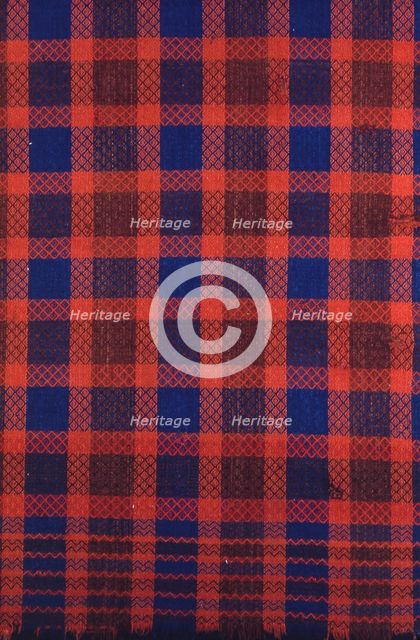 Coverlet, Pennsylvania, 1825/30. Creator: Unknown.