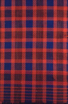 Coverlet, Pennsylvania, 1825/30. Creator: Unknown