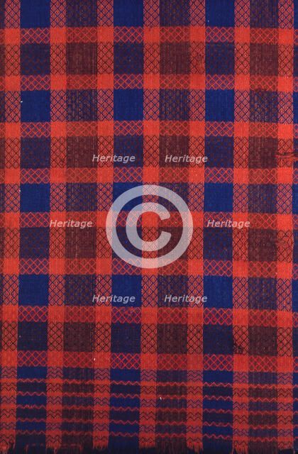 Coverlet, Pennsylvania, 1825/30. Creator: Unknown.