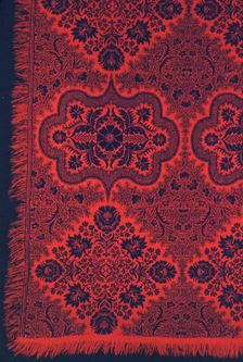 Coverlet, Pennsylvania, 1849. Creator: Unknown